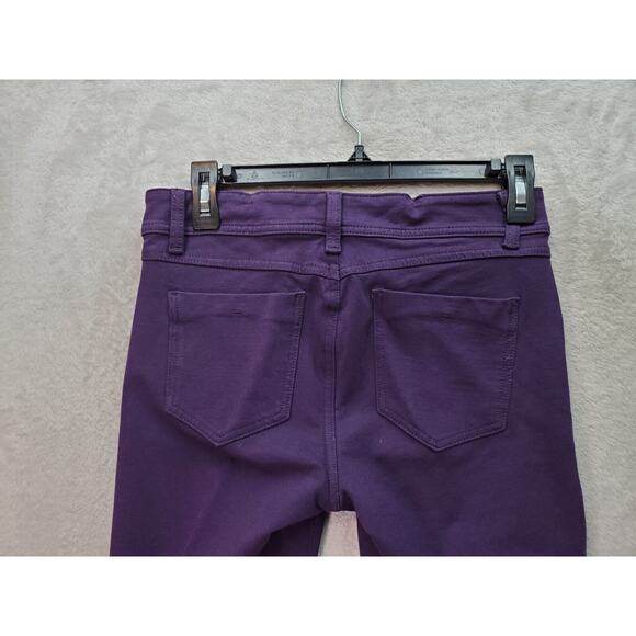 Imperial Star Pants Girls Size 14 Purple‎ Cotton Pockets Straight Leg Mid Rise - Picture 5 of 7